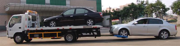 平板一拖二清障車(chē)